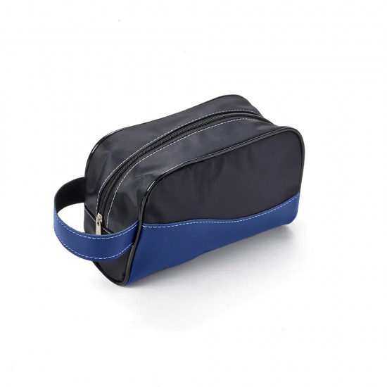 Necessaire em Couro Sintético e Nylon Personalizado