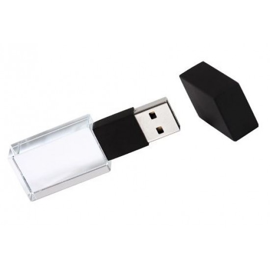 Pen Drive de Vidro Personalizado