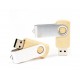 Pen Drive Madeira Giratório Ecológico Personalizado