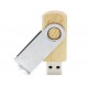 Pen Drive Madeira Giratório Ecológico Personalizado