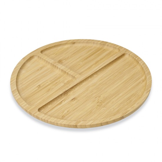 Petisqueira Grande de Bambu Personalizada