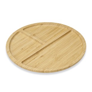 Petisqueira Grande de Bambu Personalizada