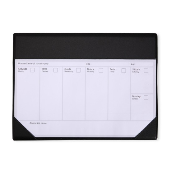 Planner Semanal de Mesa Personalizado