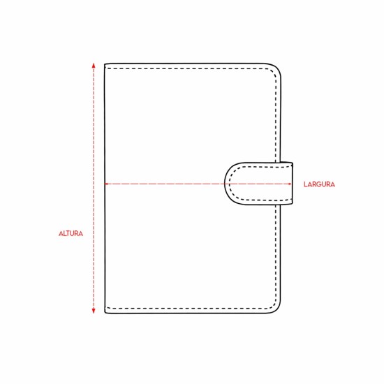 Porta-Passaporte PU Personalizado