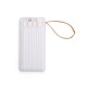 Power Bank 10.000mAh com Carregamento via Indução ou via Cabo Personalizado