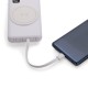 Power Bank 10.000mAh com Carregamento via Indução ou via Cabo Personalizado