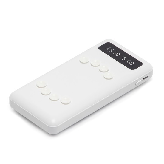 Power Bank 10.000mAh com Lanterna e Multissaídas Personalizado