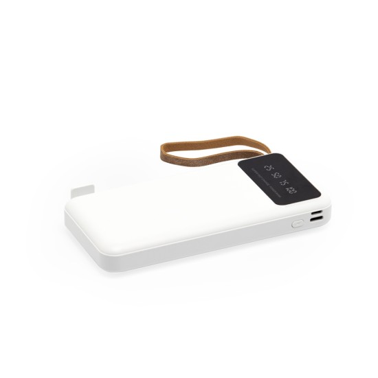 Power Bank 10.000mAh com Lanterna e Multissaídas Personalizado