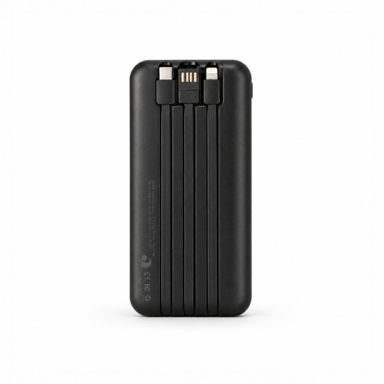 Power Bank 10.000mAh com Painel e Multissaídas Personalizado