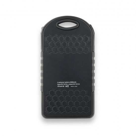 Power Bank com Carregador Solar Personalizado