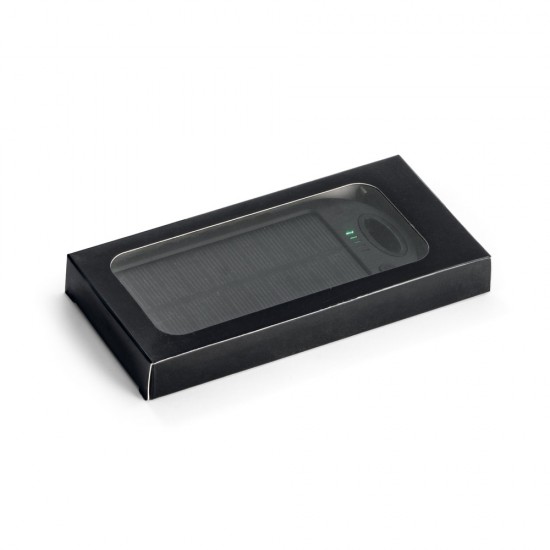 Power Bank com Carregador Solar Personalizado