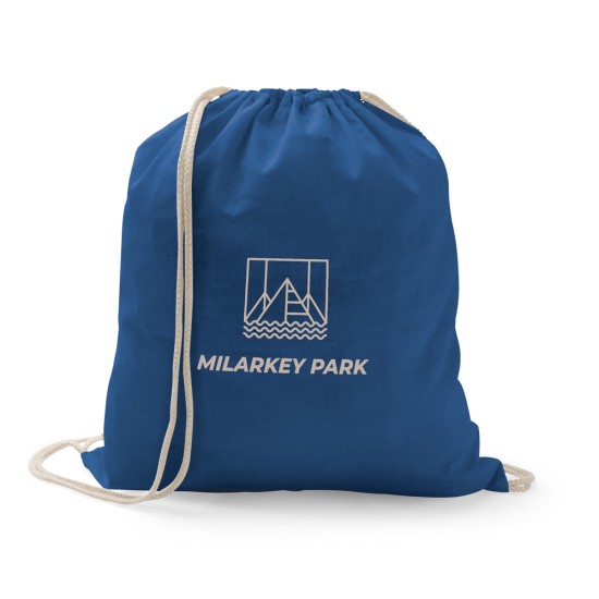 Saco Mochila em Algodão Personalizado