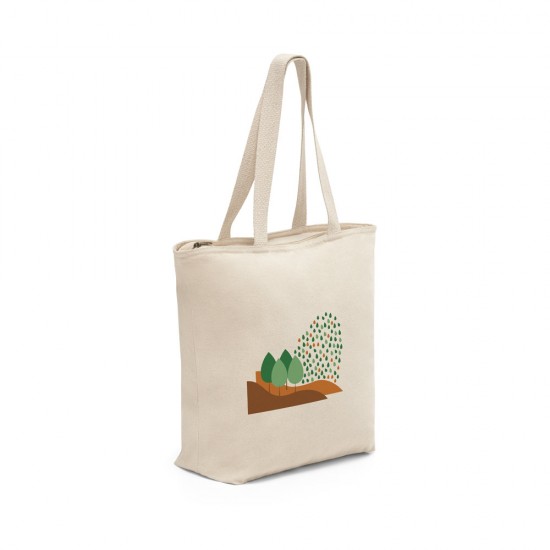 Sacola em Algodão com Fecho Personalizada