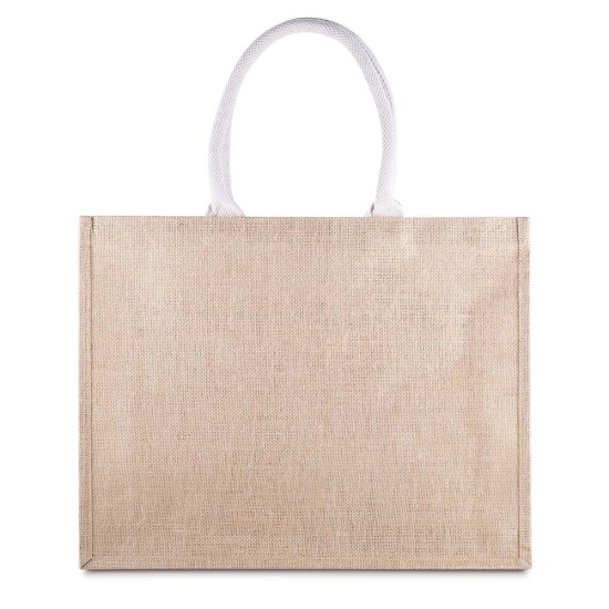 Sacola em Algodão e Juta 220g/m² (35x45cm) Personalizada