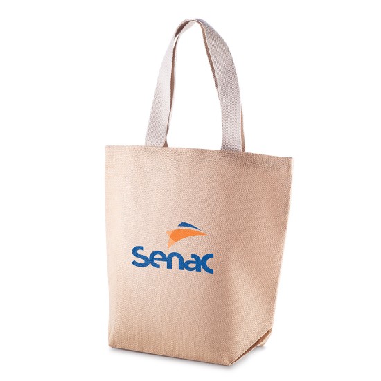 Sacola em Juta 360g/m² (40x38cm) Personalizada