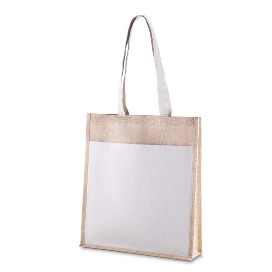 Sacola em Juta 360g/m² (45x35cm) Personalizada