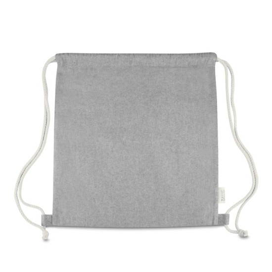 Sacola Mochila em algodão mescla reciclado Personalizada