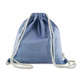 Sacola Mochila em algodão mescla reciclado Personalizada