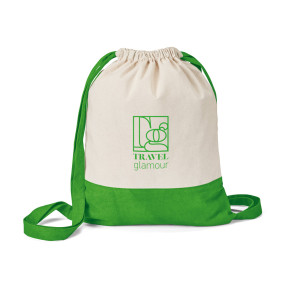 Sacola tipo mochila em Algodão Personalizada