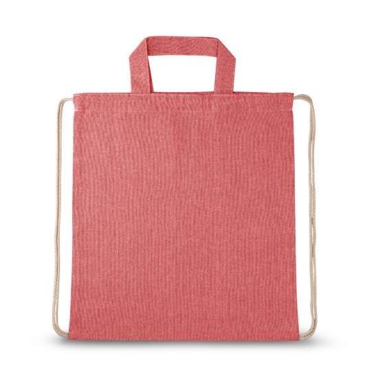 Sacola Tipo Mochila em Algodão Personalizada