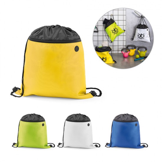 Sacola Tipo Mochila em Nylon 210 Personalizada