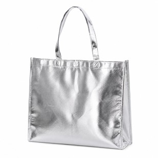Sacola TNT Metalizada Personalizada 45 x 35 cm