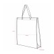 Sacola TNT Metalizado Personalizada 40x45x9 cm