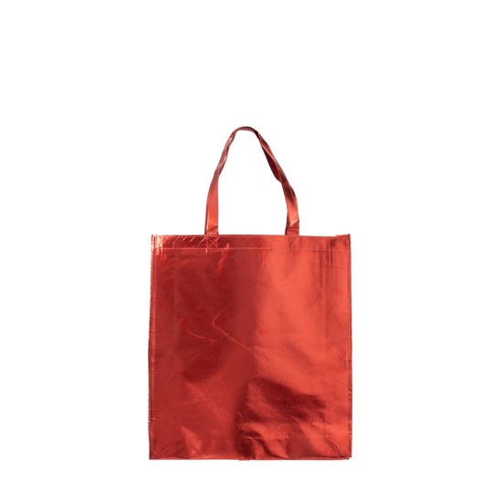 Sacola TNT Metalizado Personalizada 40x45x9 cm