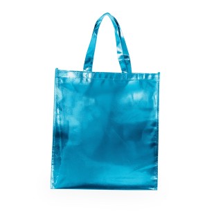 Sacola TNT Metalizado Personalizada 40x45x9 cm