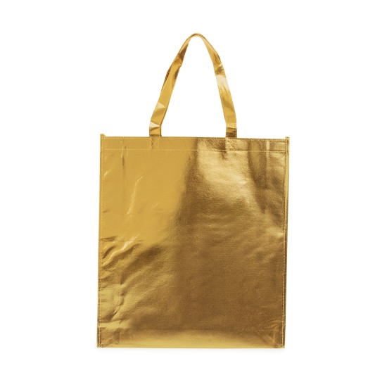 Sacola TNT Metalizado Personalizada 40x45x9 cm