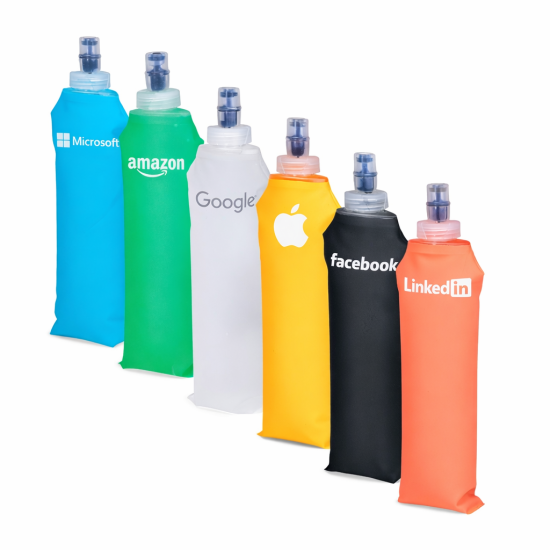 Squeeze Dobrável TPU 500ml Personalizado