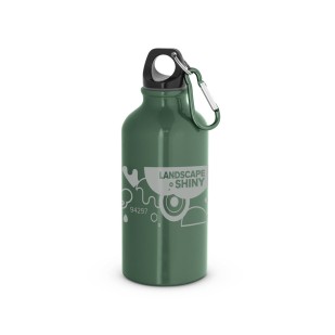 Squeeze em Alumínio com Mosquetão 400ml Personalizado