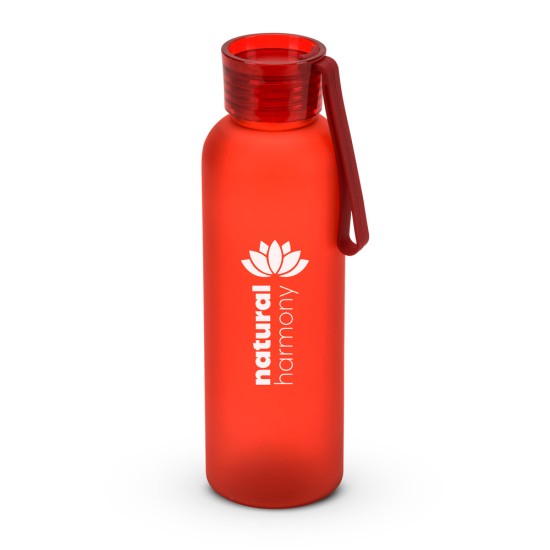 Squeeze esportiva 600ml acabamento fosco Personalizado