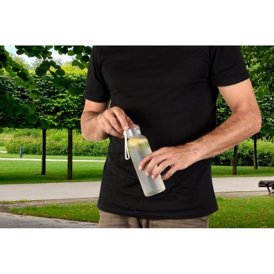 Squeeze esportiva 600ml acabamento fosco Personalizado