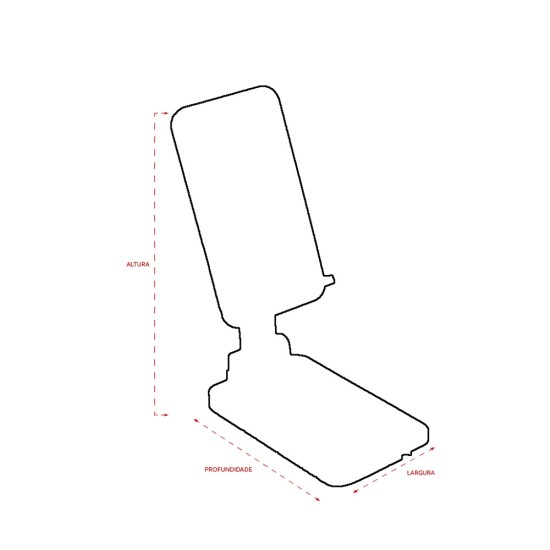 Suporte Retrátil para Celular Personalizado