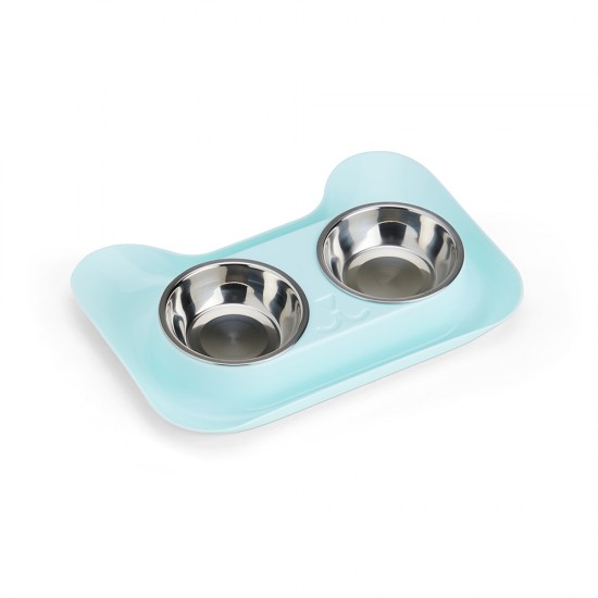 Tigela Dupla para Animais Personalizada