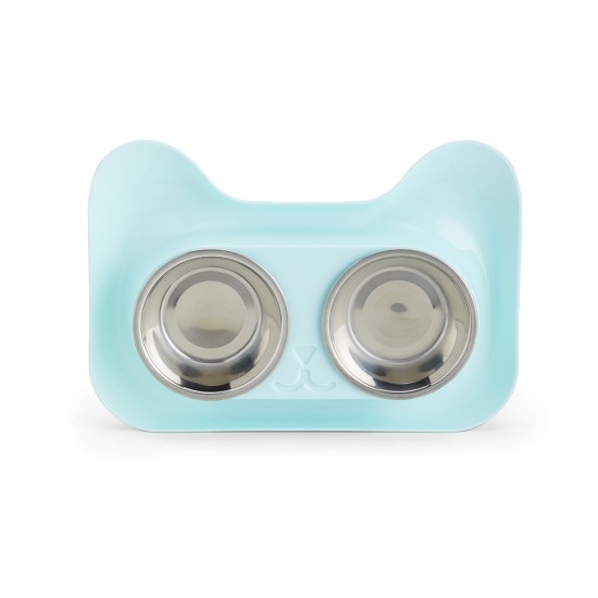 Tigela Dupla para Animais Personalizada
