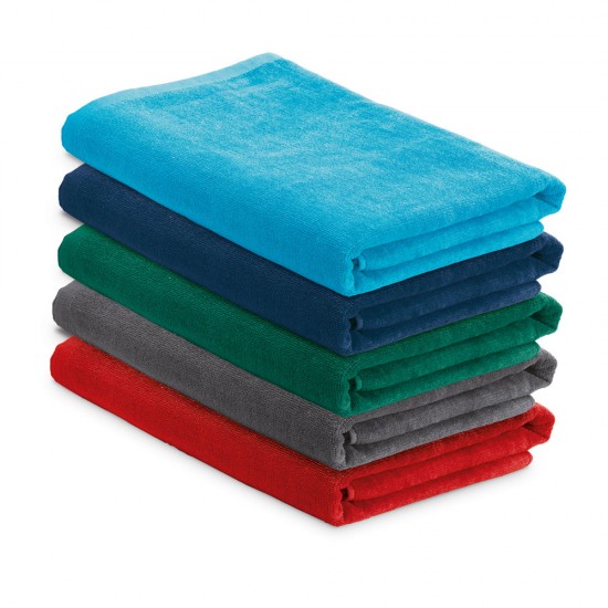 Toalha de Praia em Algodão Personalizada com Sacola em Non-Woven