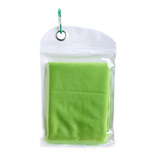 Toalha Esportiva Refrescante de Elastano com Embalagem Personalizada