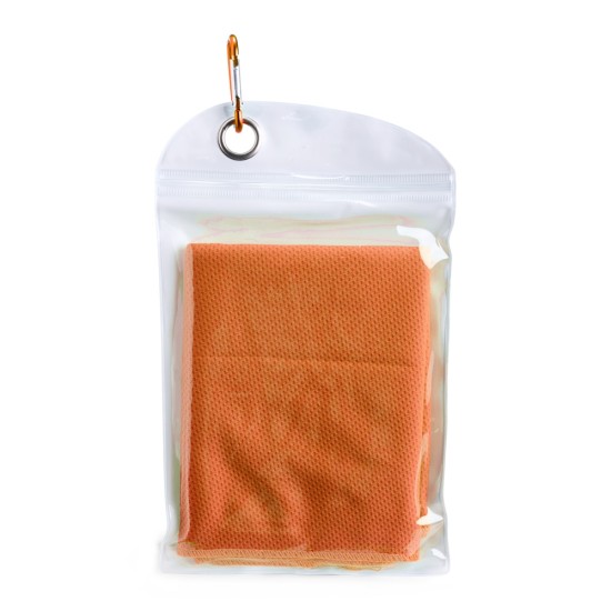 Toalha Esportiva Refrescante de Elastano com Embalagem Personalizada