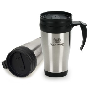 Caneca de Metal e PVC 400ml Personalizada