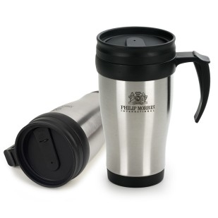 Caneca de Metal e PVC 400ml Personalizada