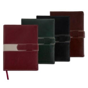 Agenda Diária em Couro Sintético Personalizada