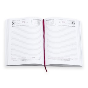 Agenda Diária em Couro Sintético Personalizada
