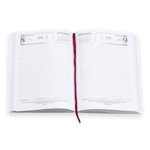 Agenda Diária em Couro Sintético Personalizada