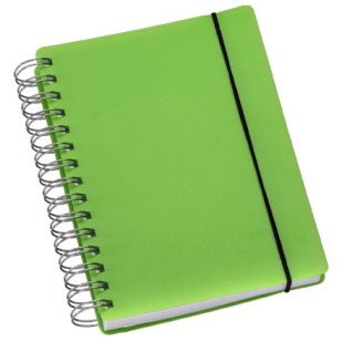Agenda Compacta Wire-o com Elástico Personalizada