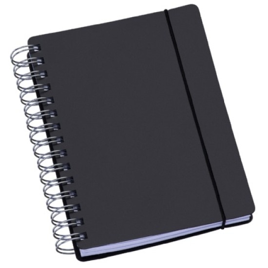 Agenda Compacta Wire-o com Elástico Personalizada