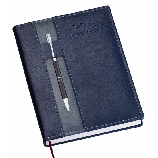 Agenda Diária com Caneta Personalizada