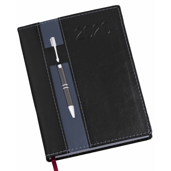 Agenda Diária com Caneta Personalizada