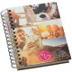 Agenda Wire-o Personalizada com Capa Colorida Imagem Fotográfica